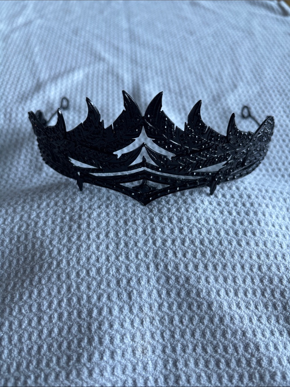 Bookish Box Black Tiara